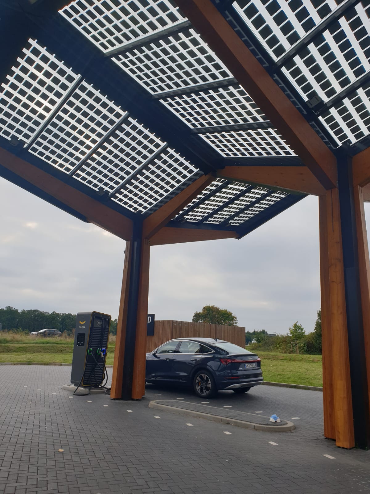 My test vehicle from the back.